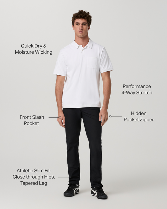 Vuori Meta™ Trouser Athletic Slim Fit 30" - US 1792