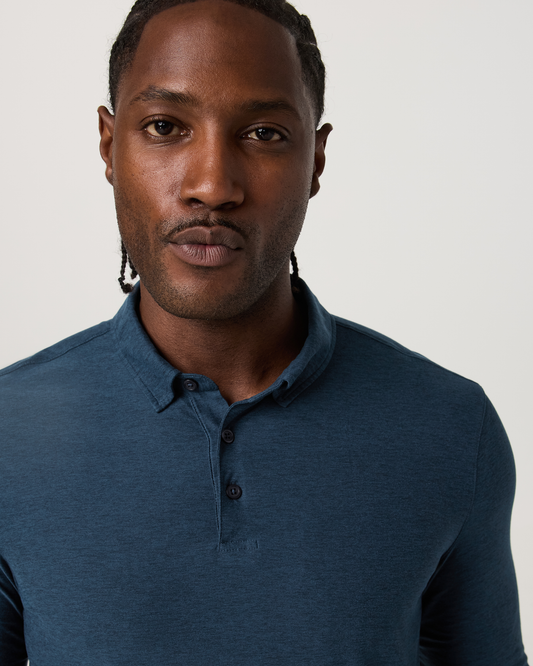 Long Sleeve Strato Tech Polo - US 3103