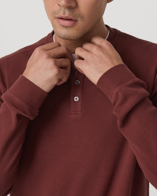 Waffle Henley - US 0123