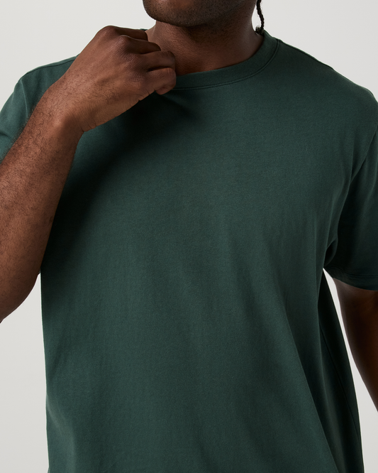 Short Sleeve Vuori Heavyweight Cotton Tee - Relaxed Fit - US 8953