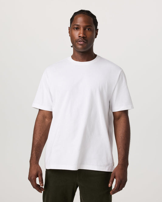 Short Sleeve Vuori Heavyweight Cotton Tee - Relaxed Fit - US 9377