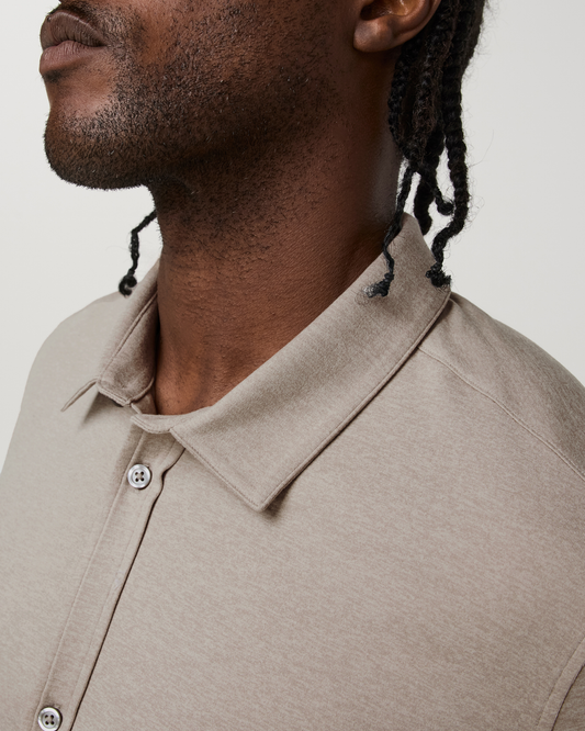 Long Sleeve Ponto Button Down - US 9901