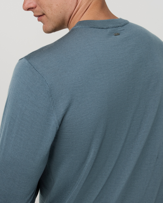 Merino Fine Gauge Wool Sweater - US 2224