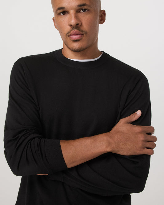 Merino Fine Gauge Wool Sweater - US 0300