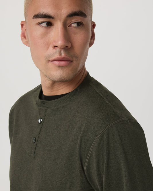 Long Sleeve Coronado Henley - Relaxed Fit - US 5043