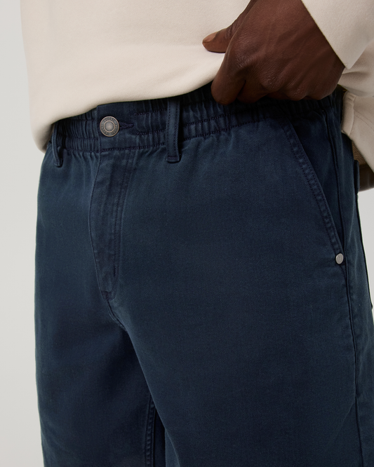 Benton Twill Elastic Waist Short 8" - US 3662