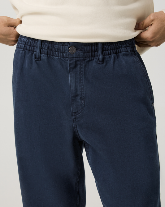 Benton Twill Elastic Waist Pant Relaxed Fit 30" - US 7196