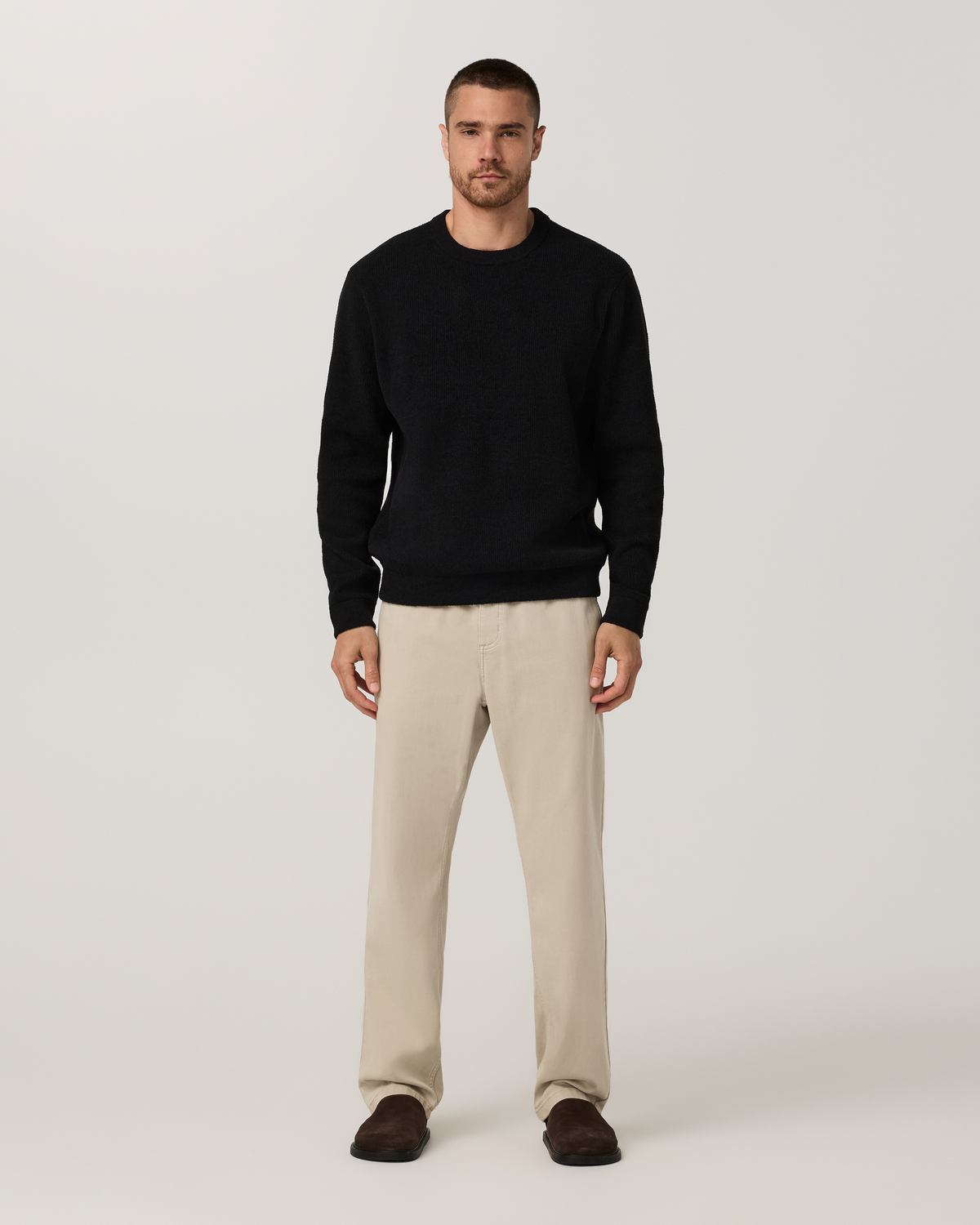 Benton Twill Elastic Waist Pant Relaxed Fit 30" - US 2329