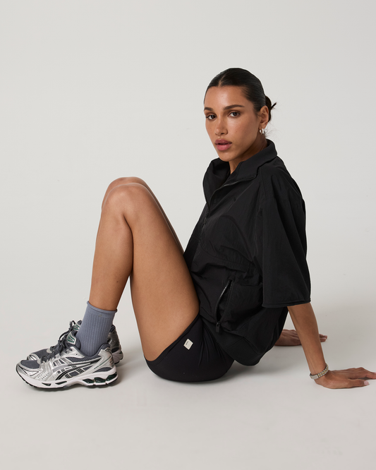 Quarter Crew Pointelle Sock - US 0517