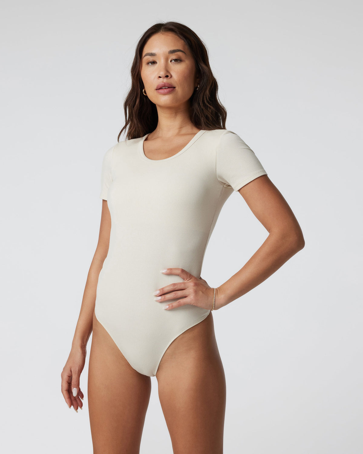 Short Sleeve Pose Bodysuit - US 3381