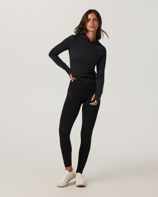 Long Sleeve Halo Fitted Hoodie - US 2244