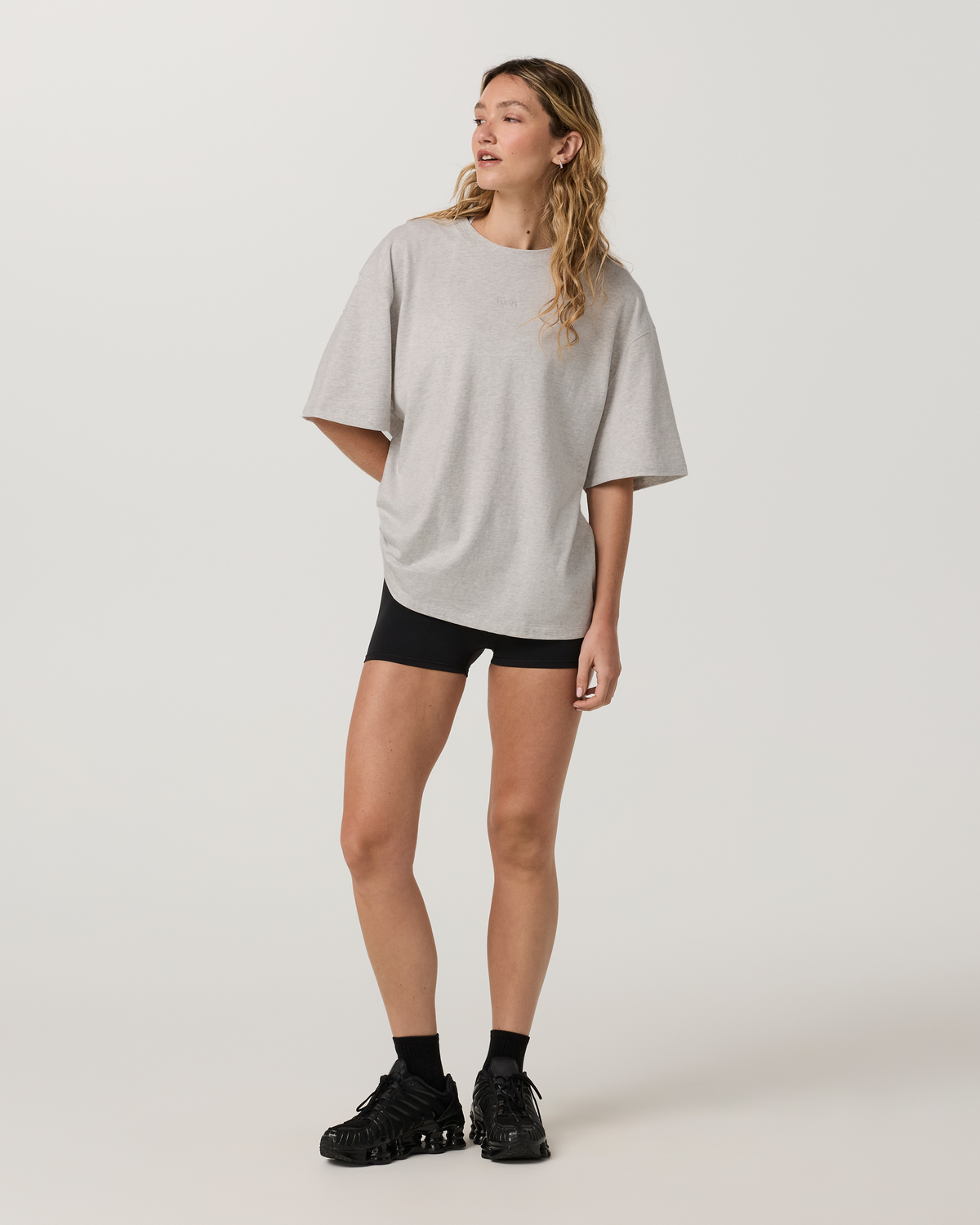 Short Sleeve Heavyweight Oversized Cotton Tee 2.0 - US 3364
