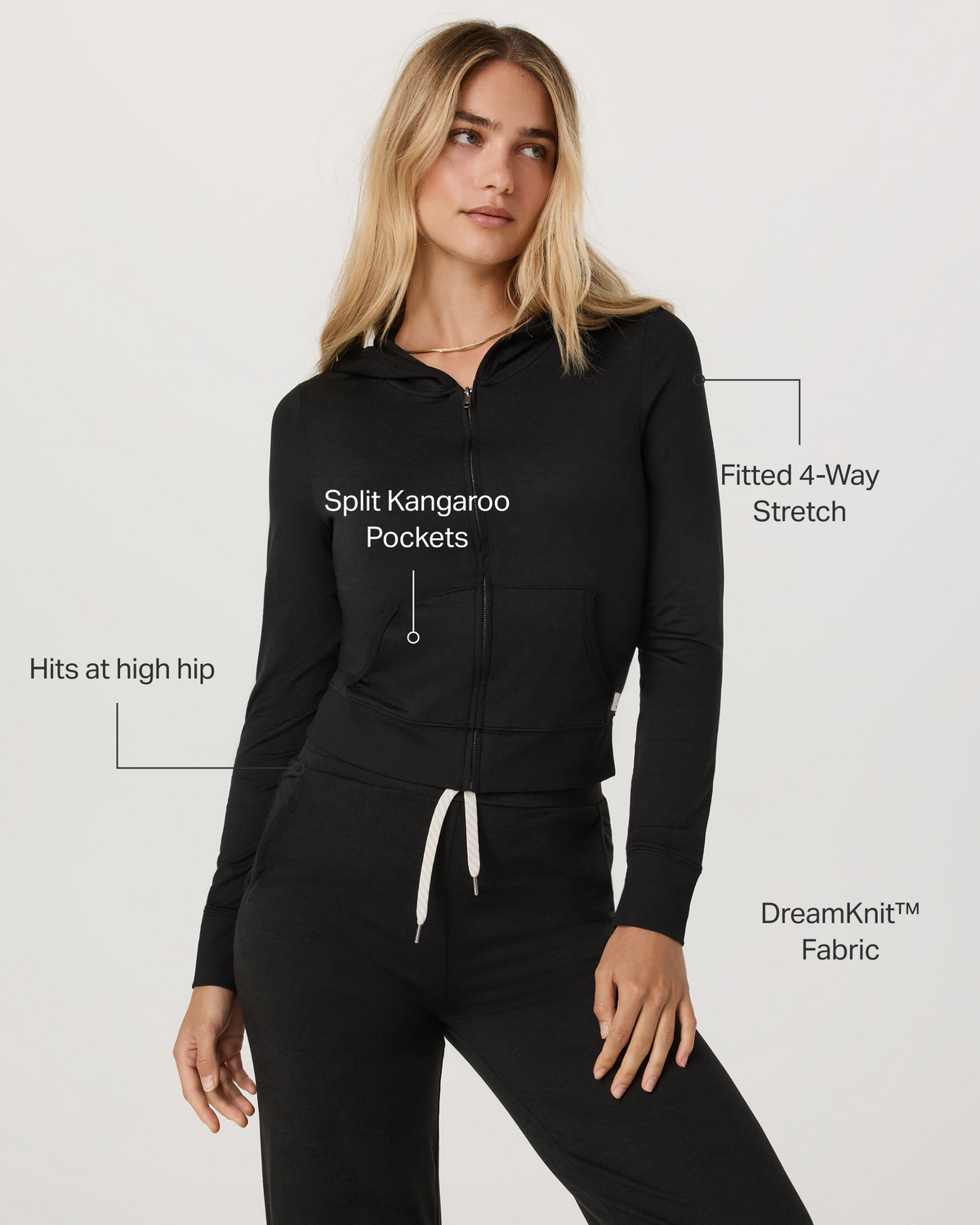 Halo Mini Full Zip Hoodie - US 2837