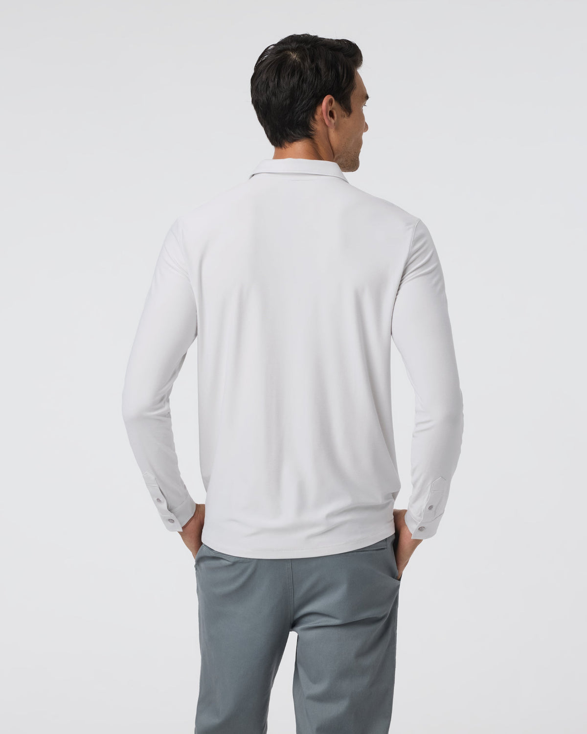 Long Sleeve Strato Tech Polo - US 1264