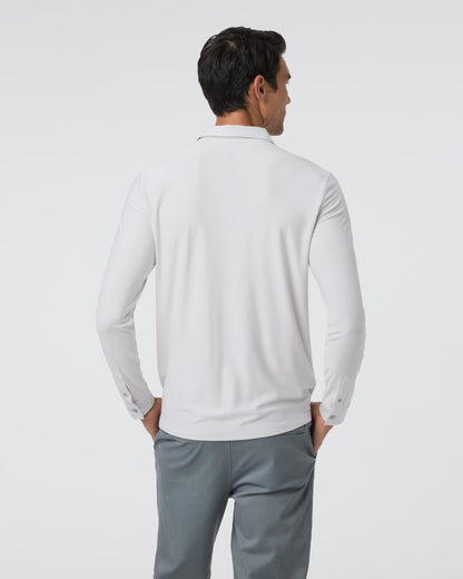 Long Sleeve Strato Tech Polo - US 1264