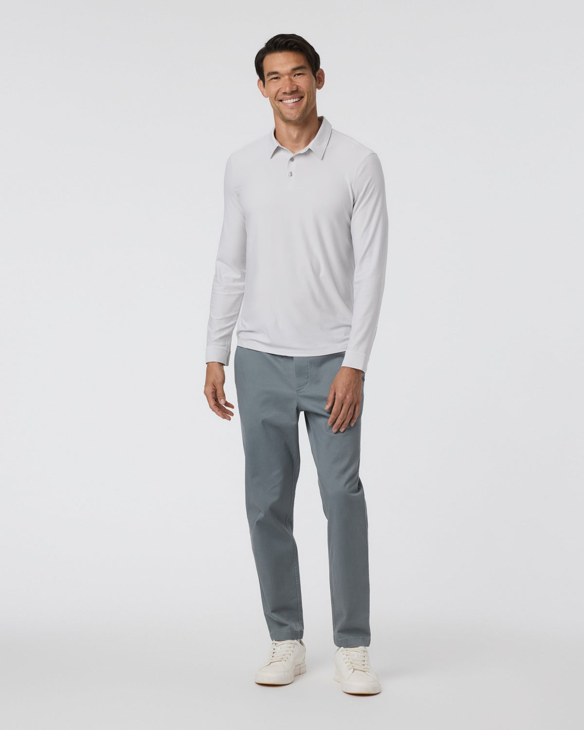 Long Sleeve Strato Tech Polo - US 1264