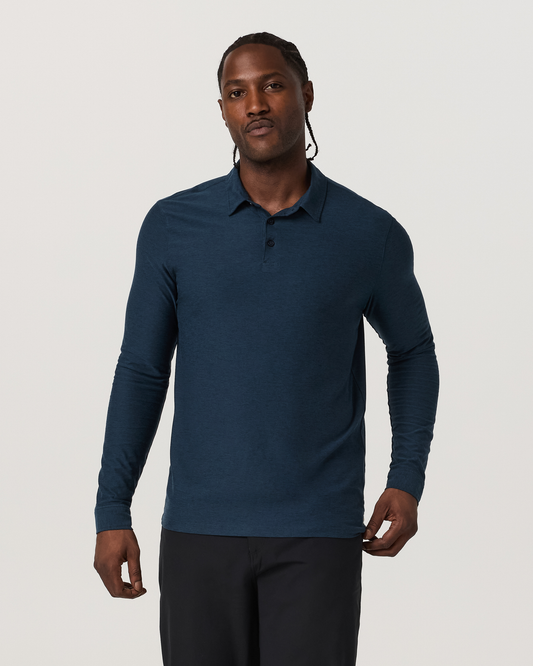Long Sleeve Strato Tech Polo - US 3103