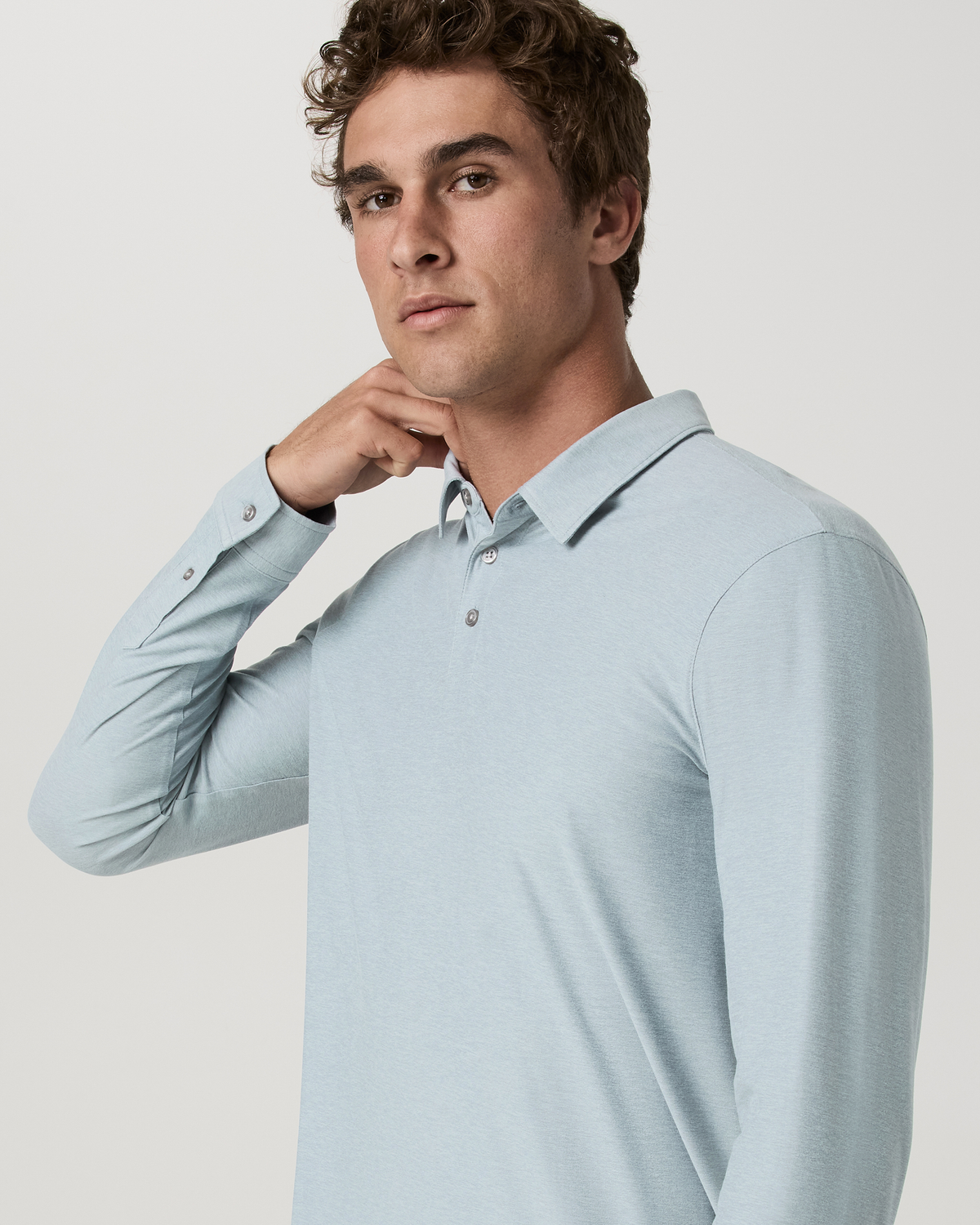 Long Sleeve Strato Tech Polo - US 0986