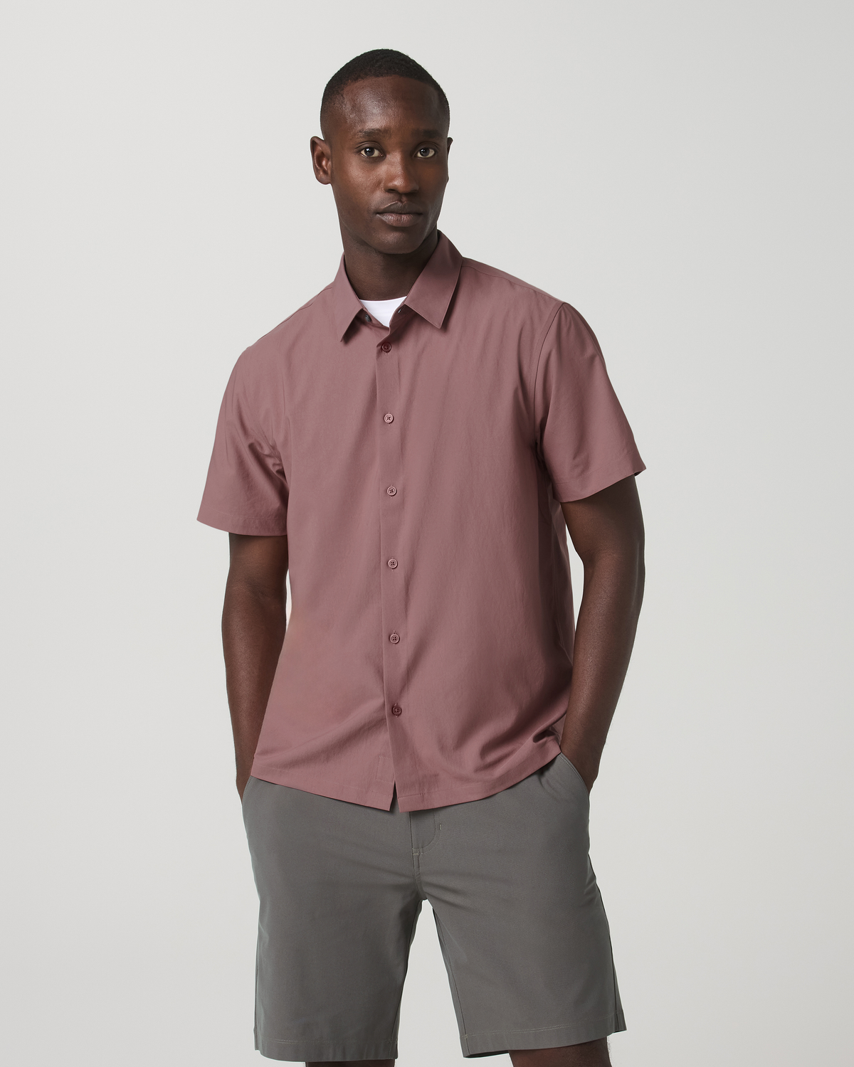 Short Sleeve Manhattan Button Down - US 4575