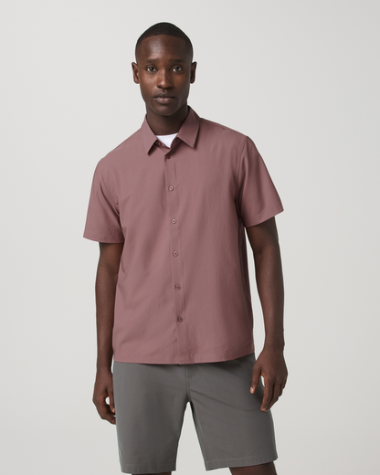 Short Sleeve Manhattan Button Down - US 4575
