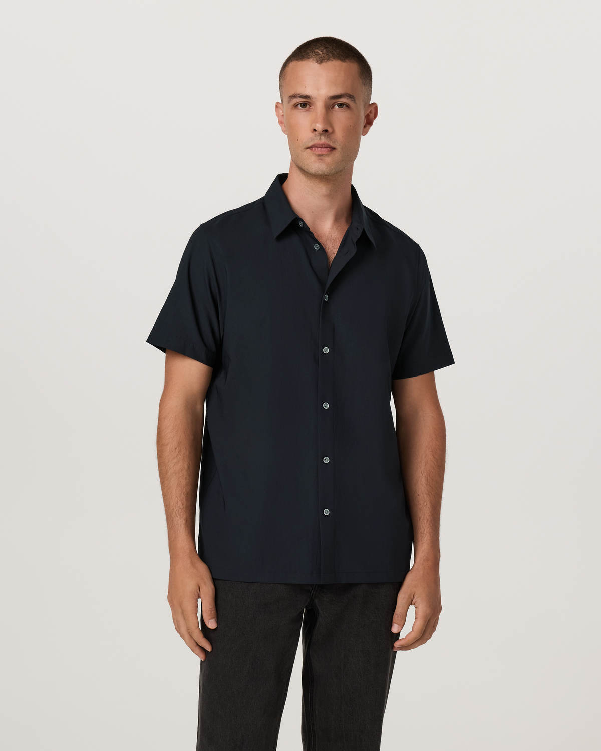Short Sleeve Manhattan Button Down - US 1368