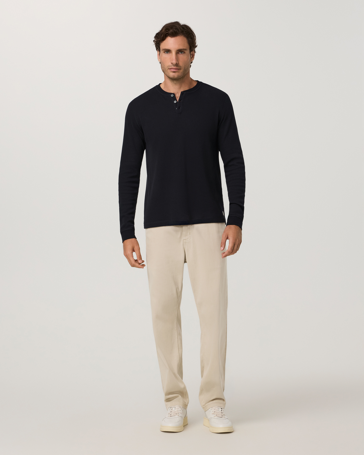 Waffle Henley - US 0473