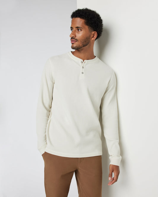 Waffle Henley - US 4952