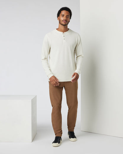 Waffle Henley - US 4952