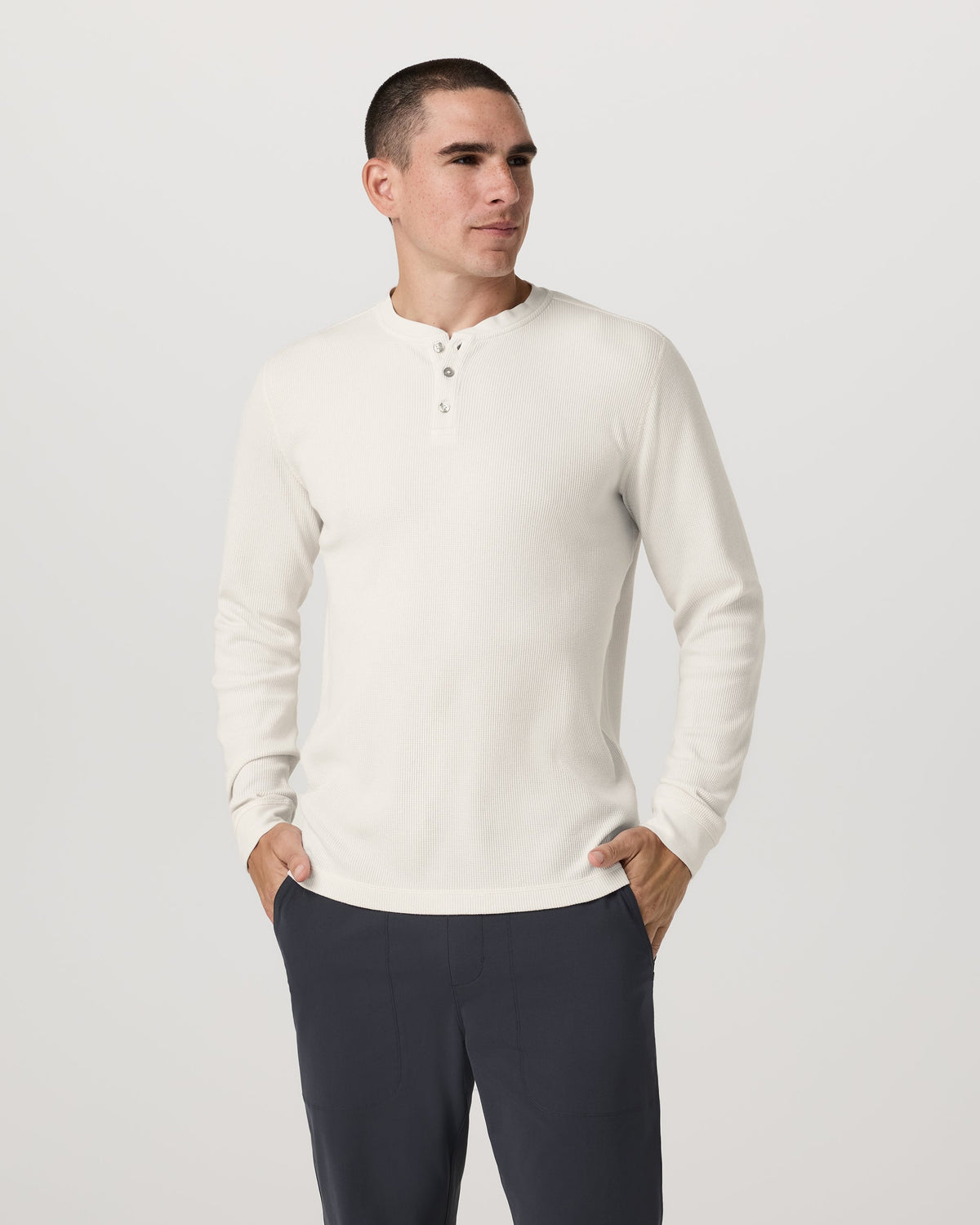 Waffle Henley - US 9973