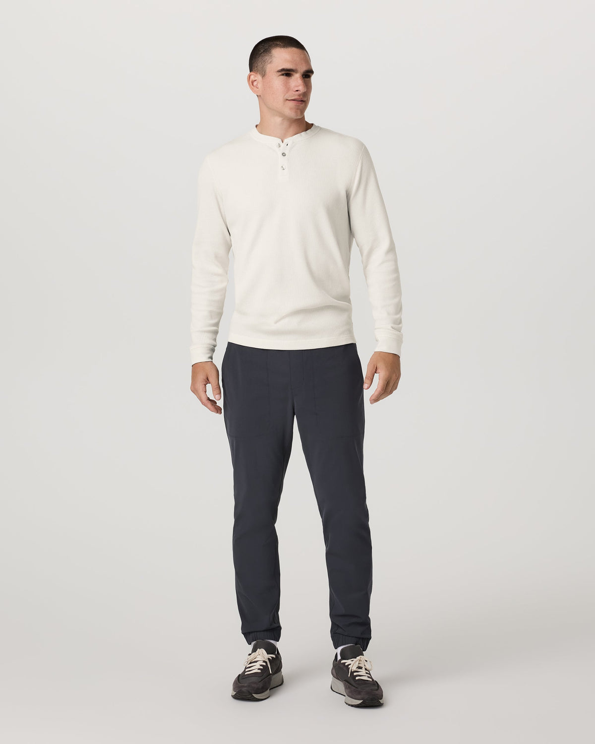 Waffle Henley - US 9973