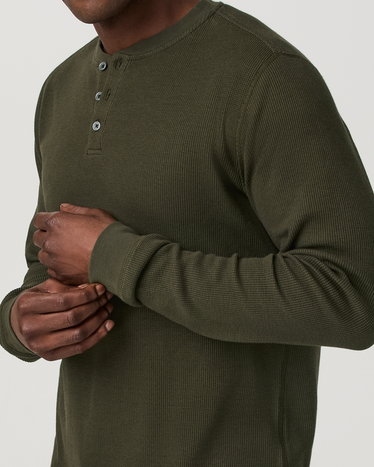 Waffle Henley - US 6396