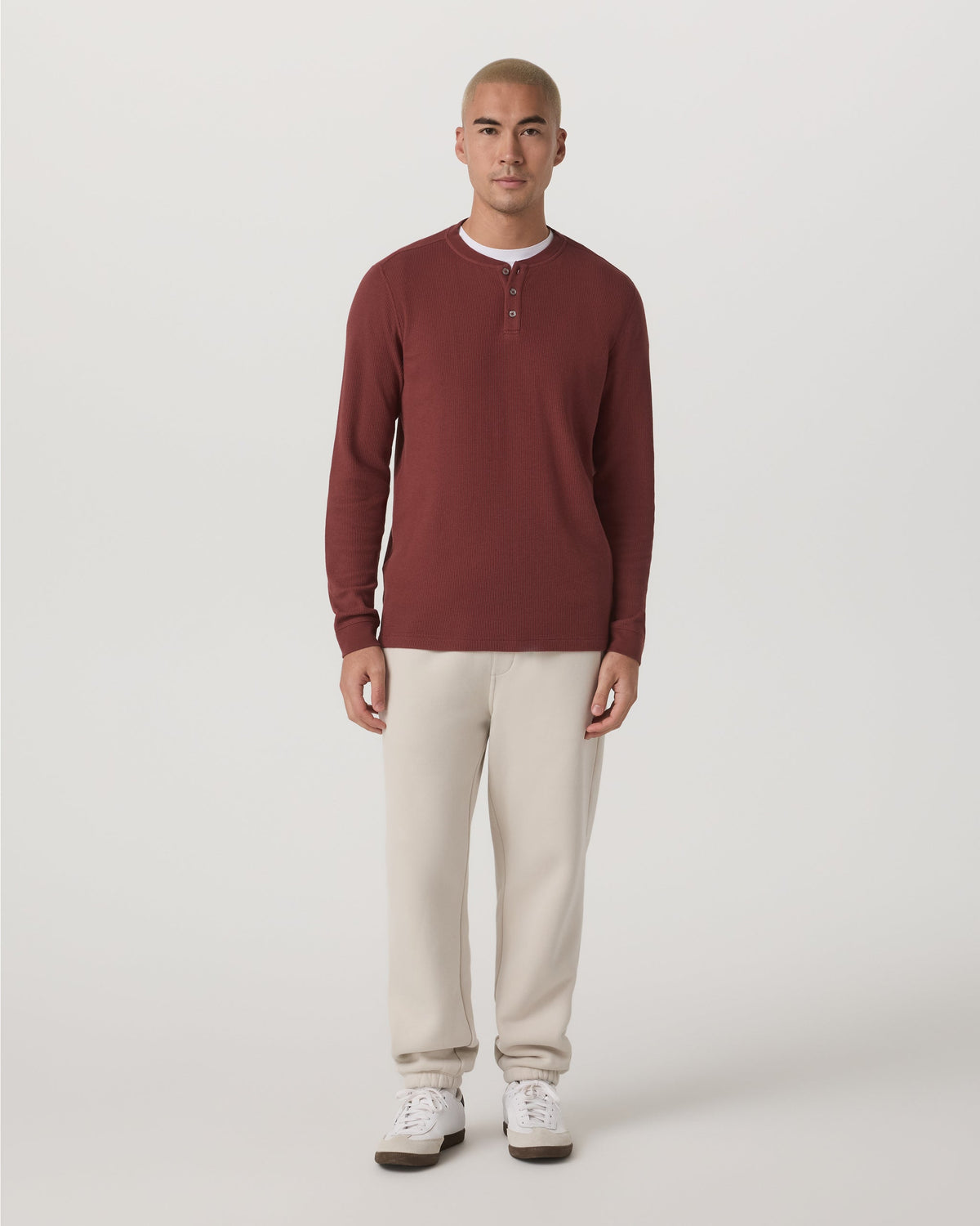 Waffle Henley - US 0123