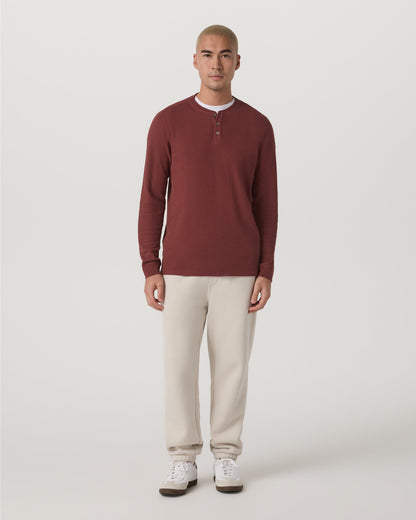Waffle Henley - US 0123