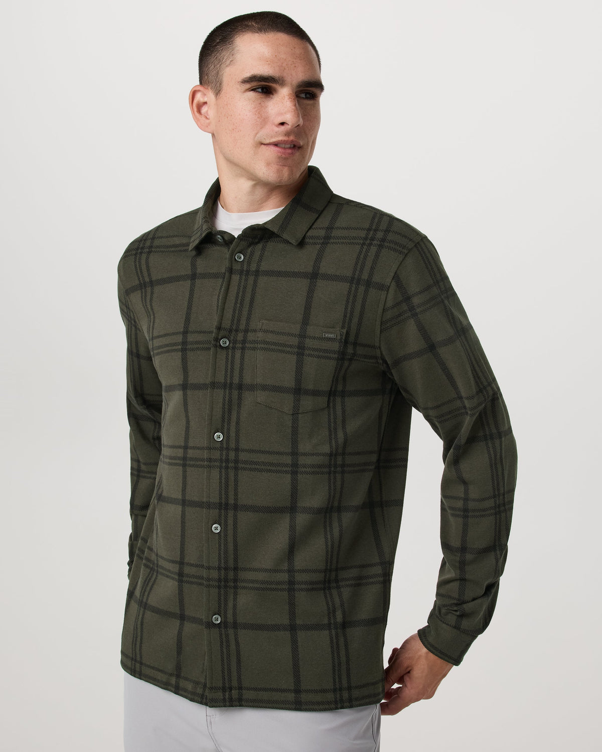 Seaview Plaid Button Down Shirt - US 2926