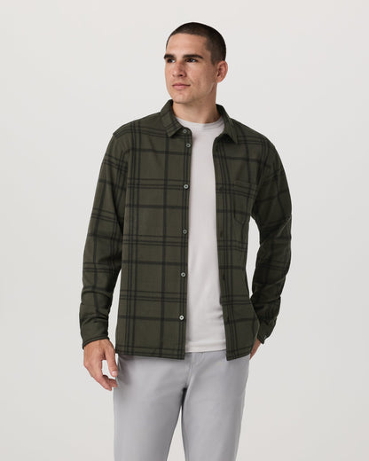 Seaview Plaid Button Down Shirt - US 2926