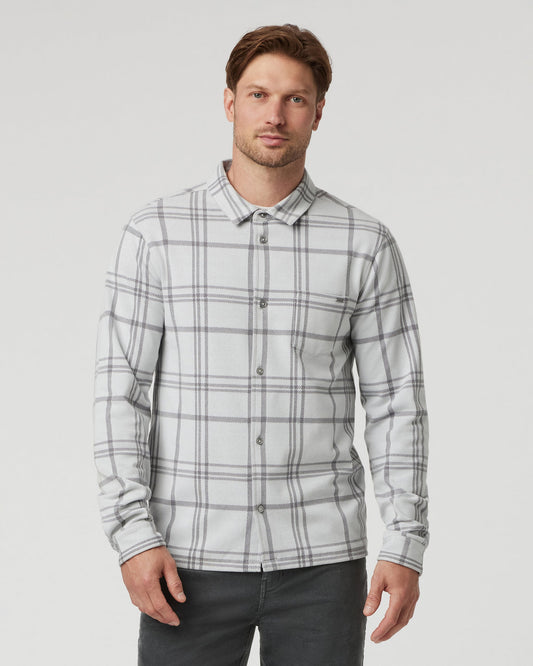 Seaview Plaid Button Down Shirt - US 5362