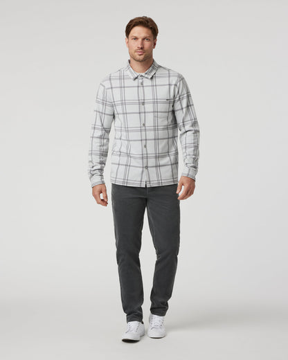 Seaview Plaid Button Down Shirt - US 5362