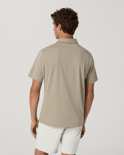 Short Sleeve Feather Polo - US 7284