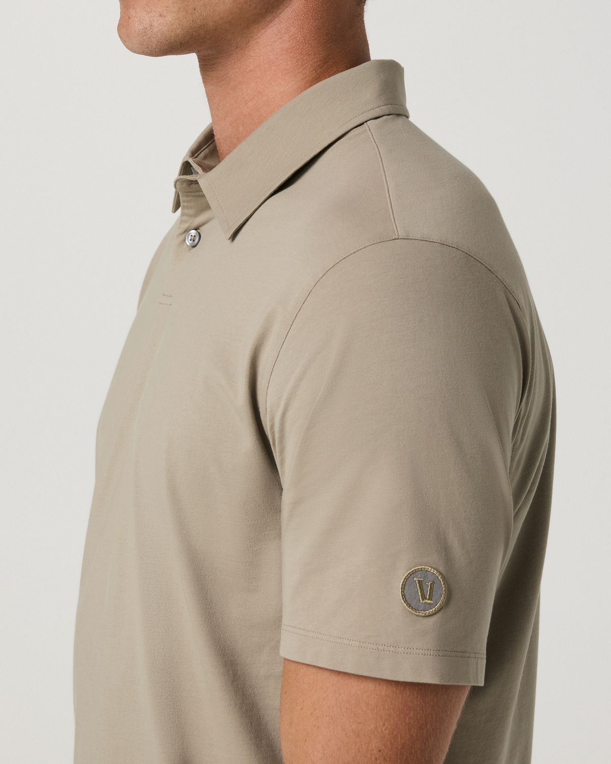 Short Sleeve Feather Polo - US 7284