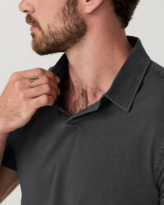 Short Sleeve Feather Polo - US 2601