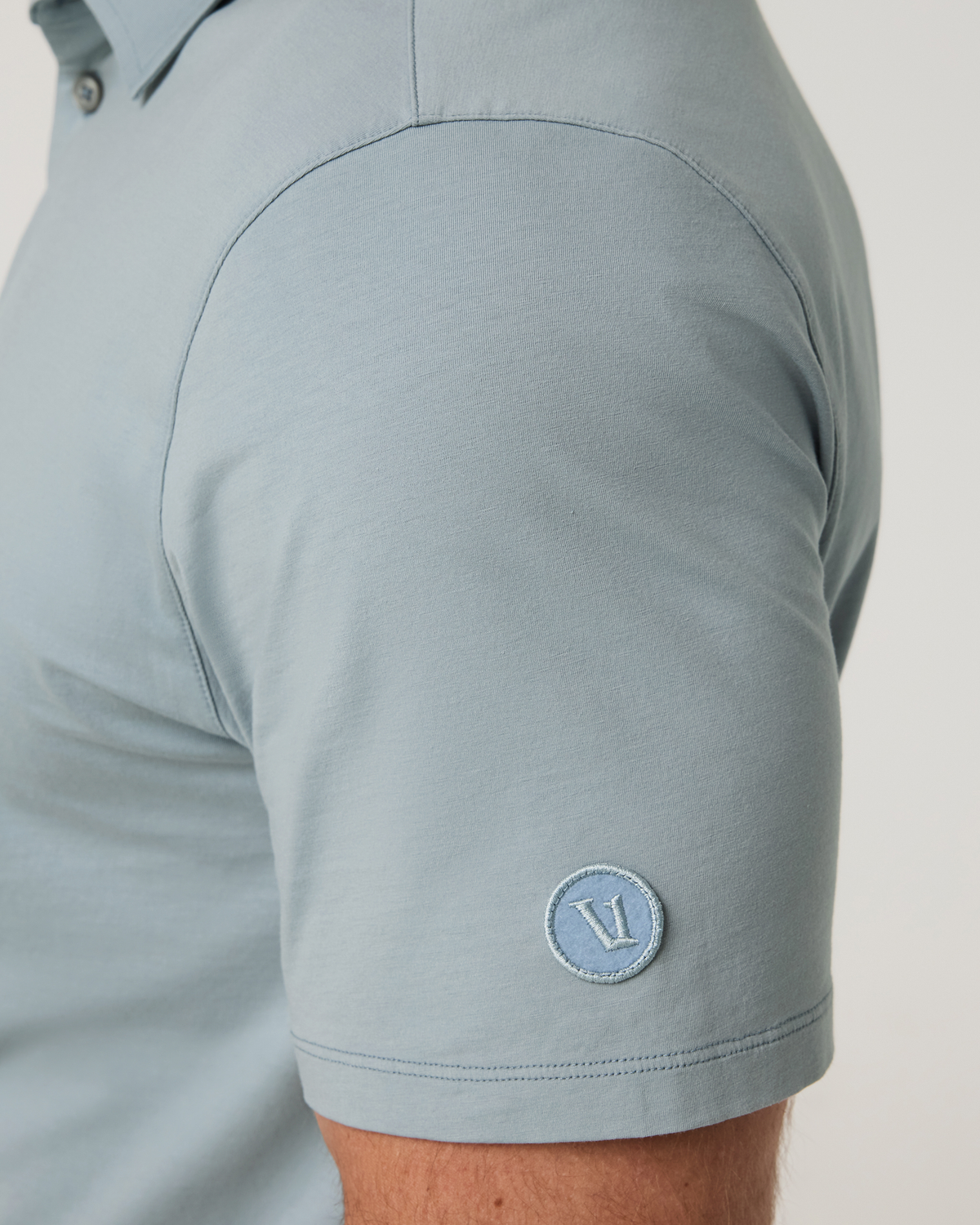 Short Sleeve Feather Polo - US 6012