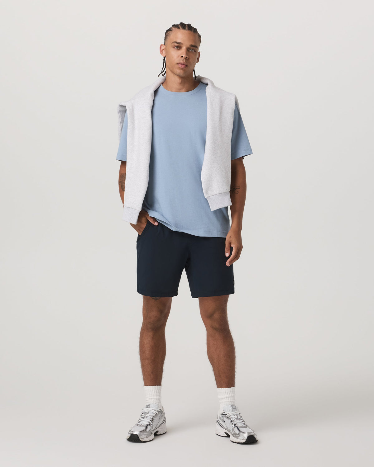 Short Sleeve Vuori Heavyweight Cotton Tee - Relaxed Fit - US 8995