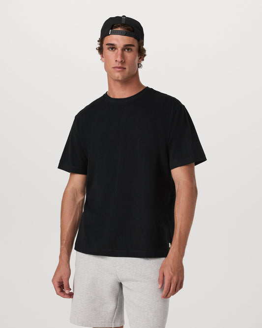 Short Sleeve Vuori Heavyweight Cotton Tee - Relaxed Fit - US 5126