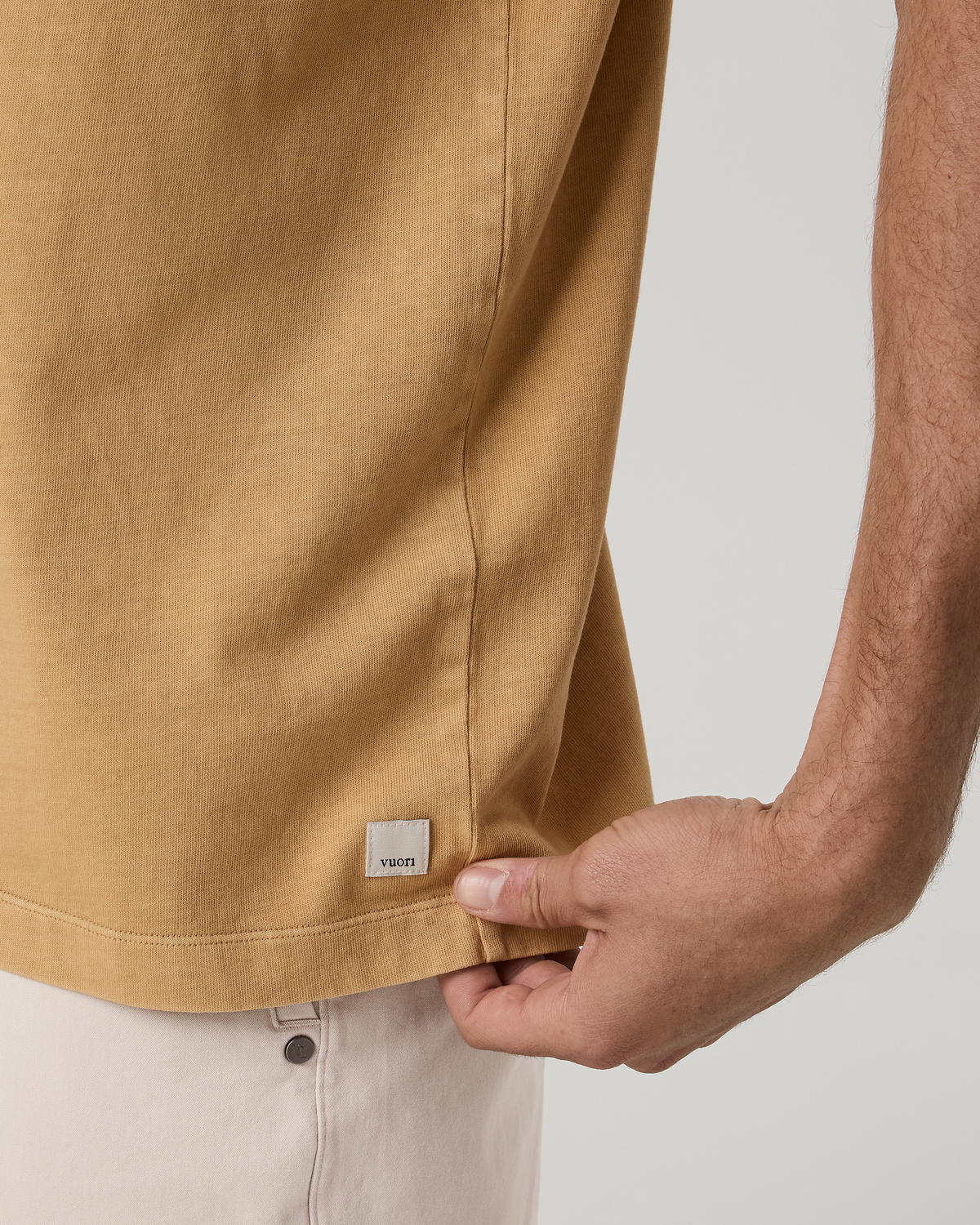 Short Sleeve Vuori Heavyweight Cotton Tee - Relaxed Fit - US 2381