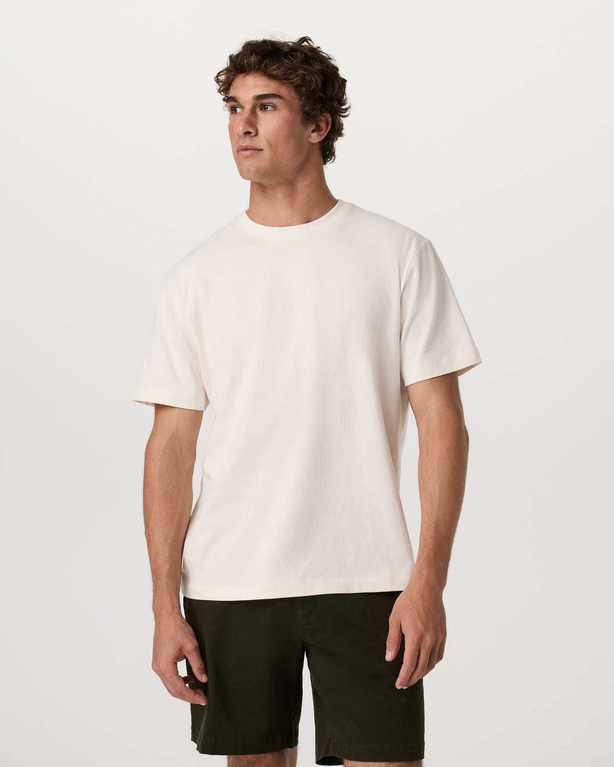 Short Sleeve Vuori Heavyweight Cotton Tee - Relaxed Fit - US 2198