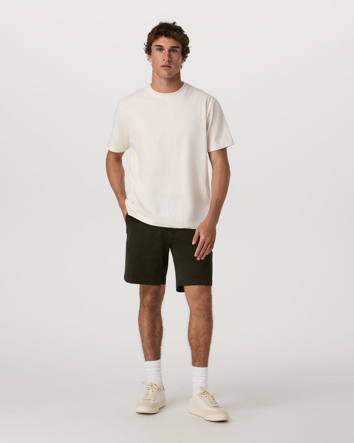 Short Sleeve Vuori Heavyweight Cotton Tee - Relaxed Fit - US 2198