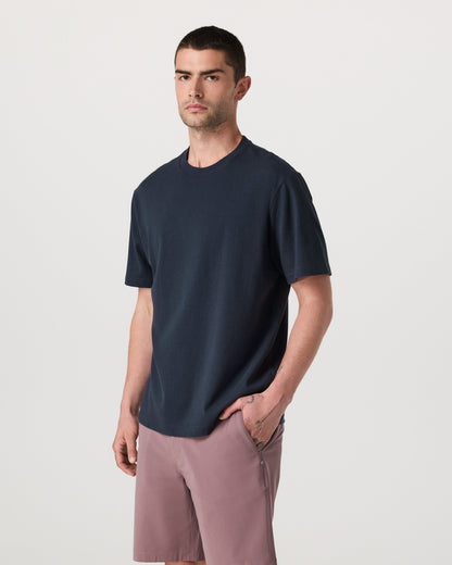 Short Sleeve Vuori Heavyweight Cotton Tee - Relaxed Fit - US 3821