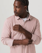 Long Sleeve Knit Oxford Button Down - Classic Fit - US 3760