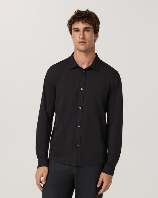 Long Sleeve Ponto Button Down Shirt - US 9201
