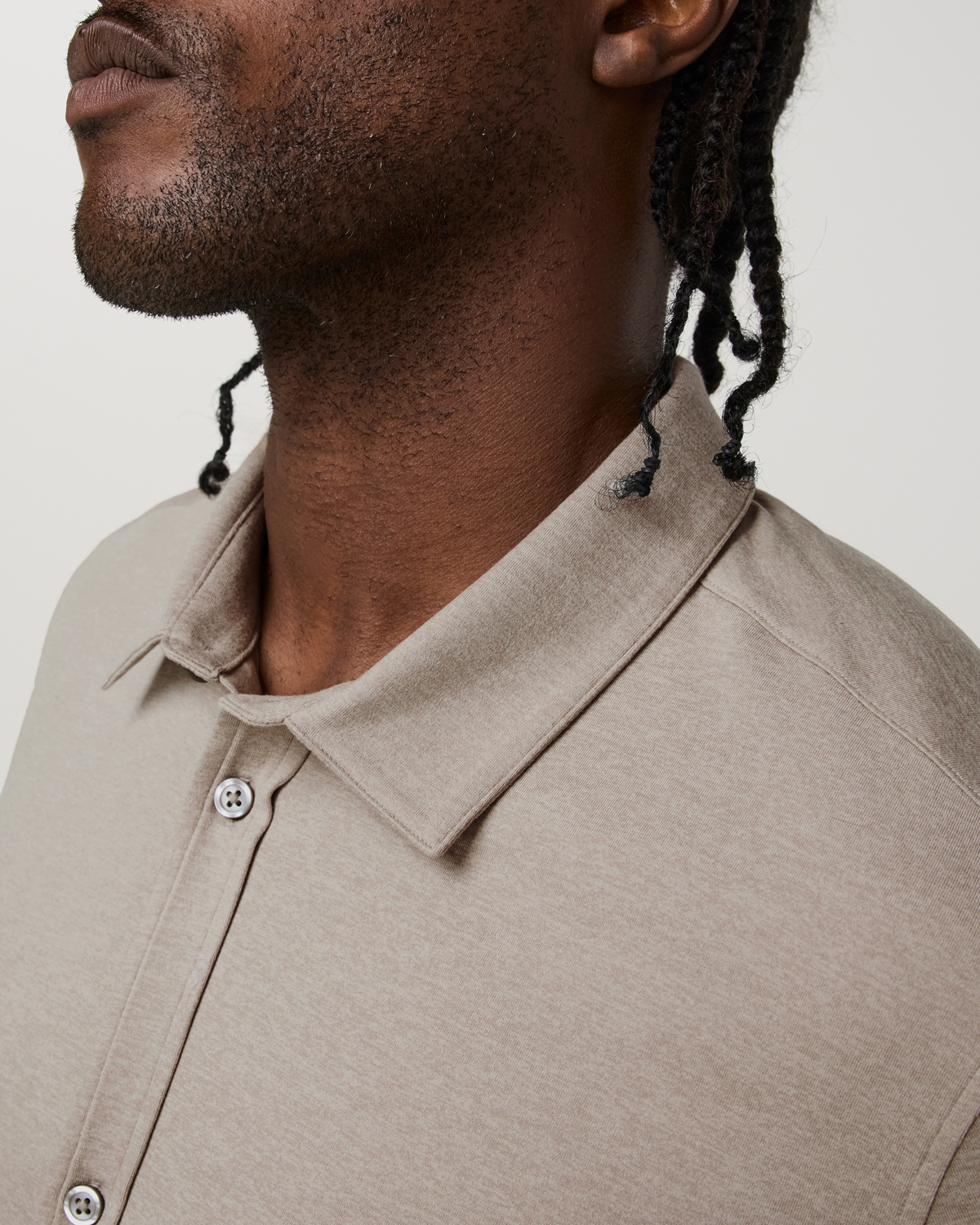 Long Sleeve Ponto Button Down - US 9901